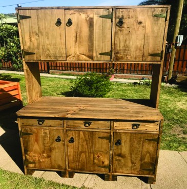 Muebles rústicos a medida — trabajo realizado por Prosic